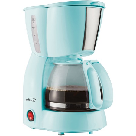 Brentwood Appliances Blue Drip 4 Cup Coffee Maker TS-213BL